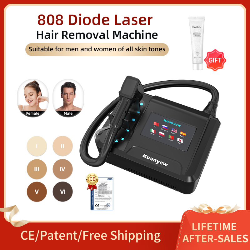 Industrial Laser Hair Removal Machine - Precio de fábrica 20000000 Beat 808nm