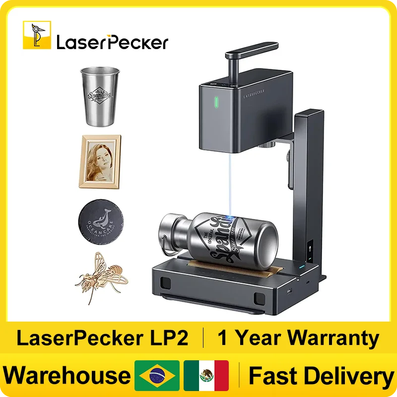 Industrial Laser Cutting Machine - LASERPECKER grabador láser portátil potente máquina