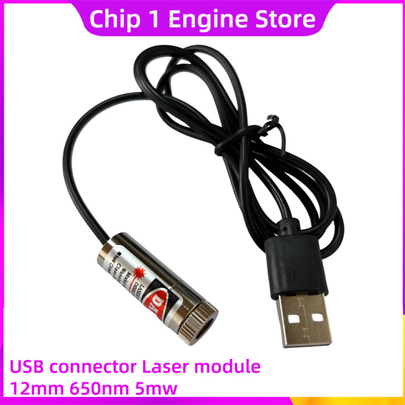Industrial Laser Pointer - Puntero Láser de Cobre de 650nm