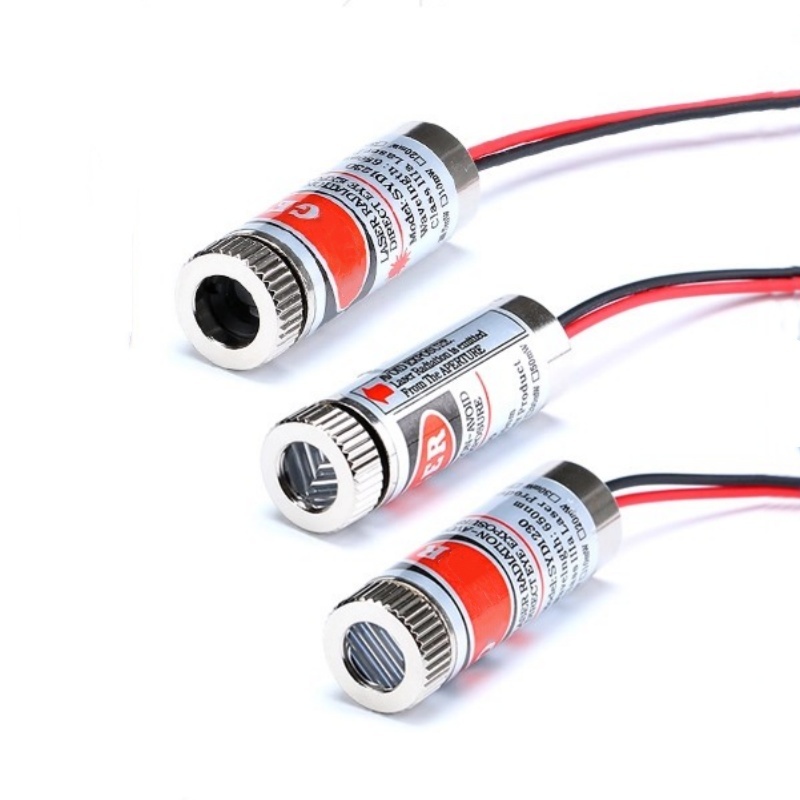 Industrial Laser Diode - 650nm 5mW punto rojo/línea/módulo láser cruzado