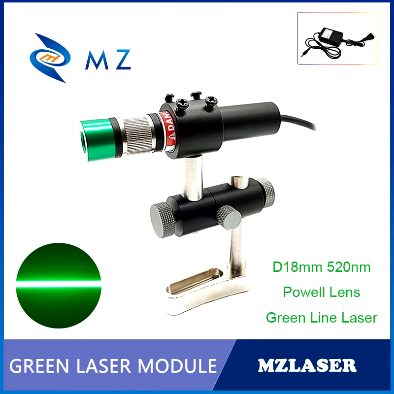 Laser Industrial Verde - Módulo de Diodo Láser de Línea