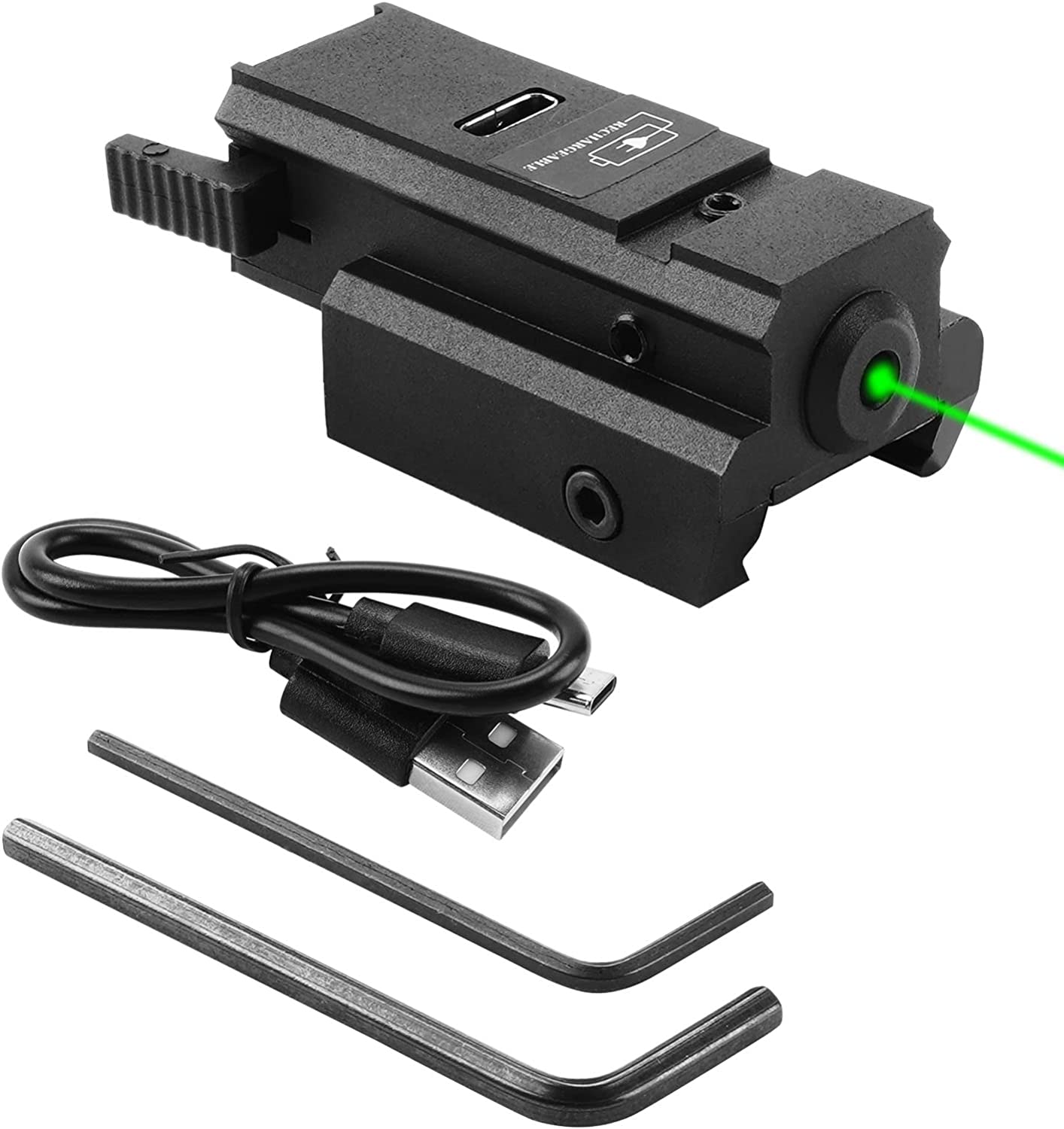 Mini láser rojo verde táctico  - Industrial Laser Pointer reseña y precio
