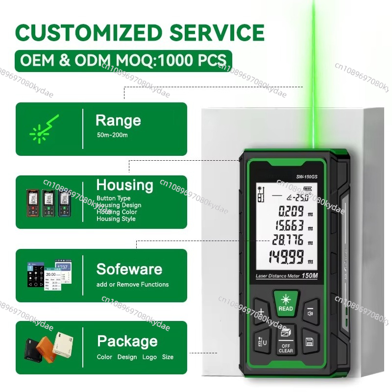 Telémetro láser verde, instrum - Laser Industrial Verde reseña y precio
