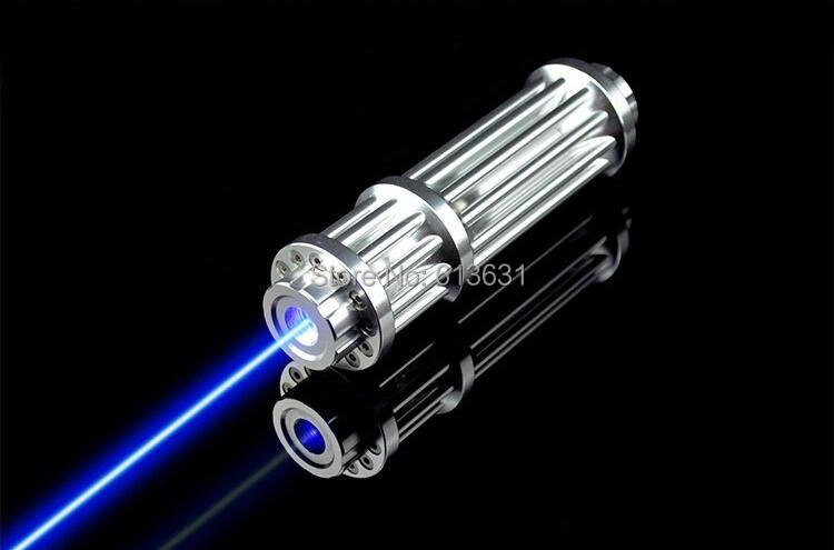 Puntero Láser Azul de 450nm co - Industrial Laser Pointer reseña y precio