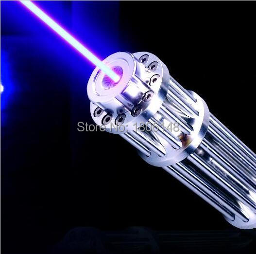 Puntero Láser Azul de 450nm co - Industrial Laser Pointer reseña y precio