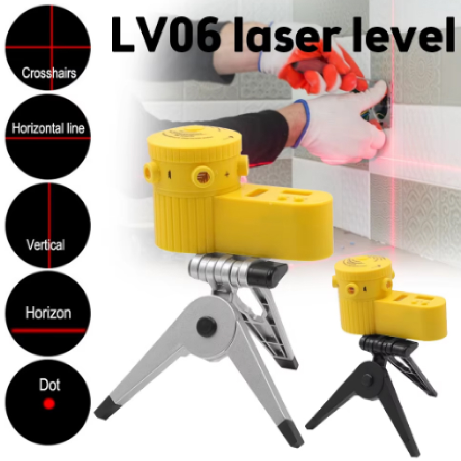 Nivel láser multifunción 4 en  - Industrial Laser Pointer reseña y precio