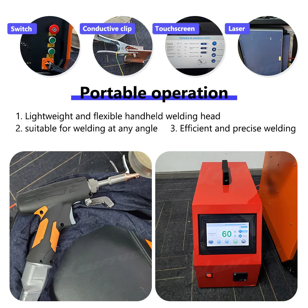 Conector metálico láser de 900 - Industrial Grade Laser Welder reseña y precio