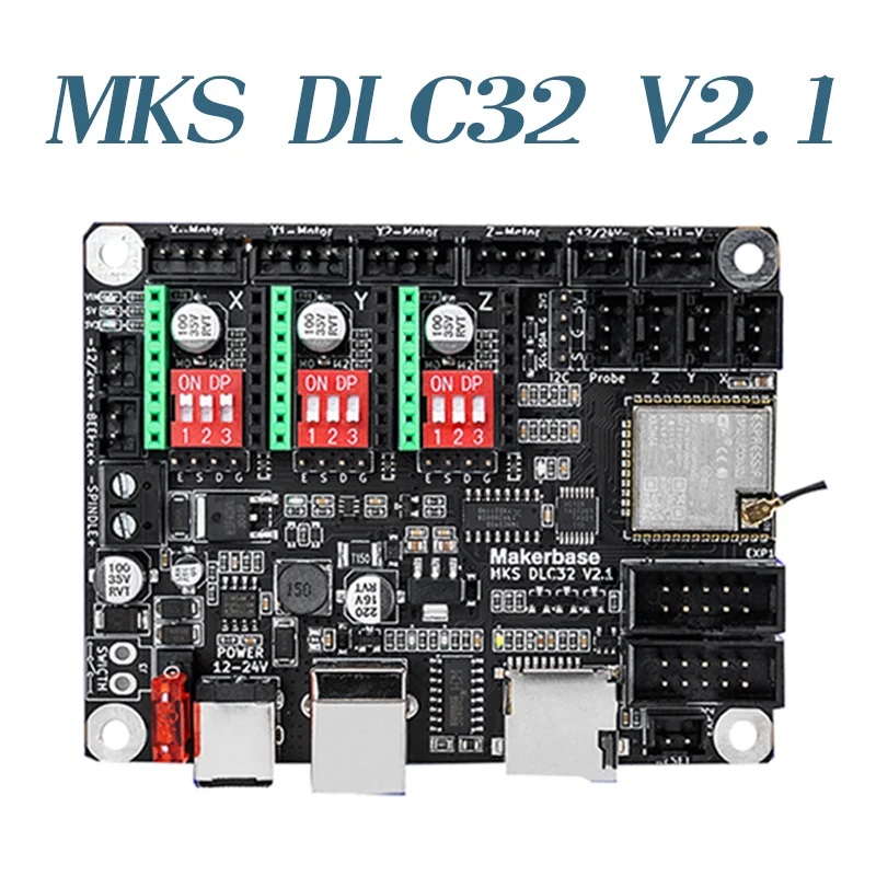 Makerbase-placa base MKS DLC32 - Industrial Laser Cutting Machine reseña y precio