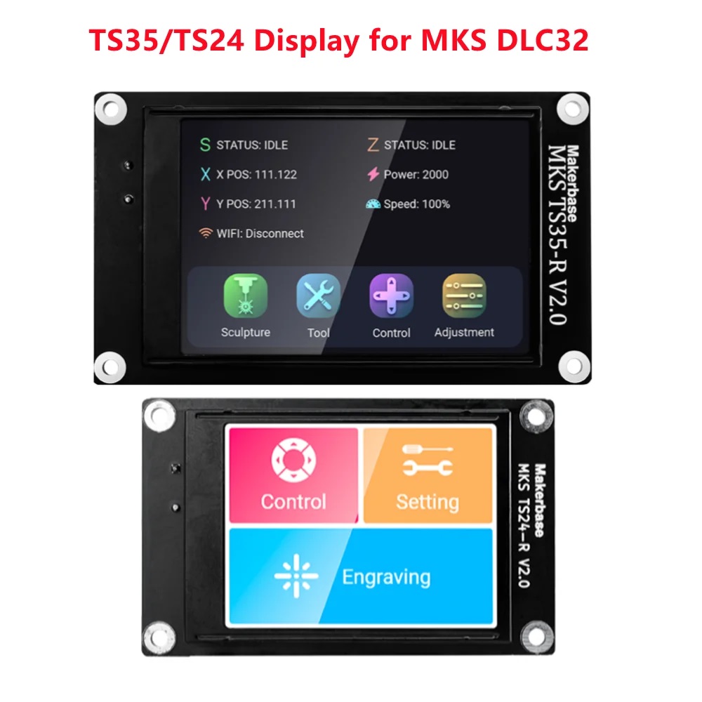 Makerbase-placa base MKS DLC32 - Industrial Laser Cutting Machine reseña y precio