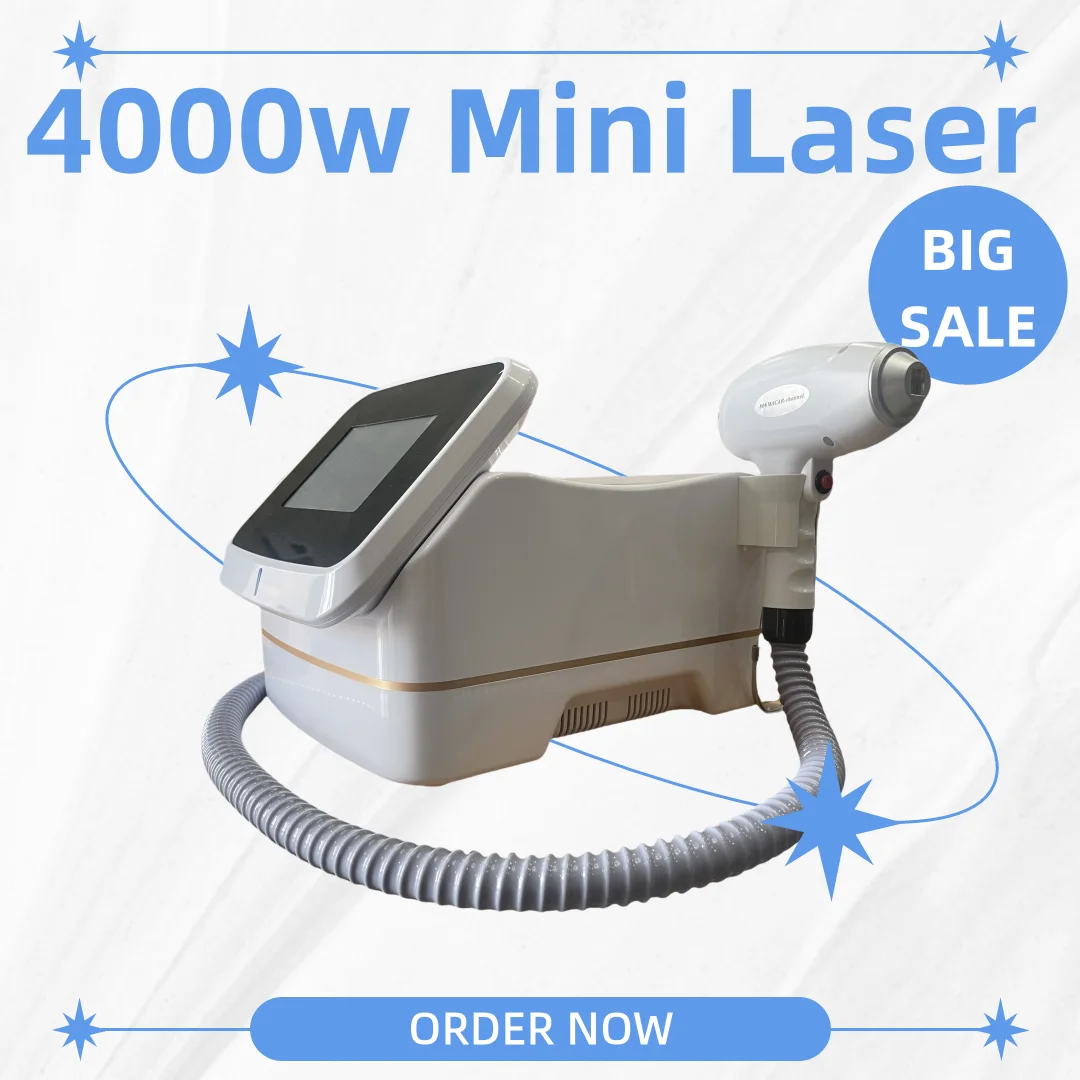 Mini Depiladora Láser de Diodo - Industrial Laser Hair Removal Machine reseña y precio
