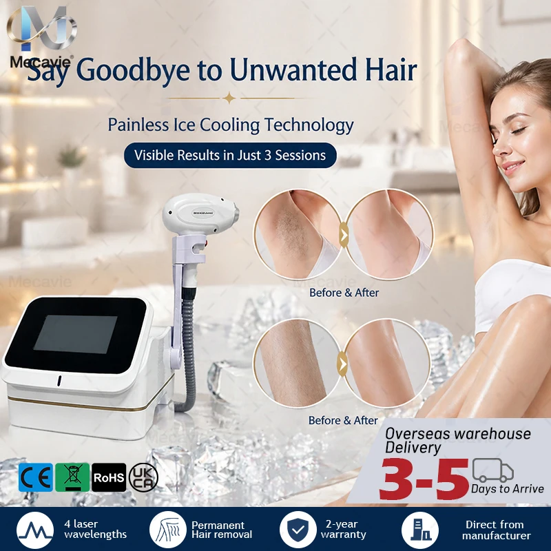 Mini Depiladora Láser de Diodo - Industrial Laser Hair Removal Machine reseña y precio