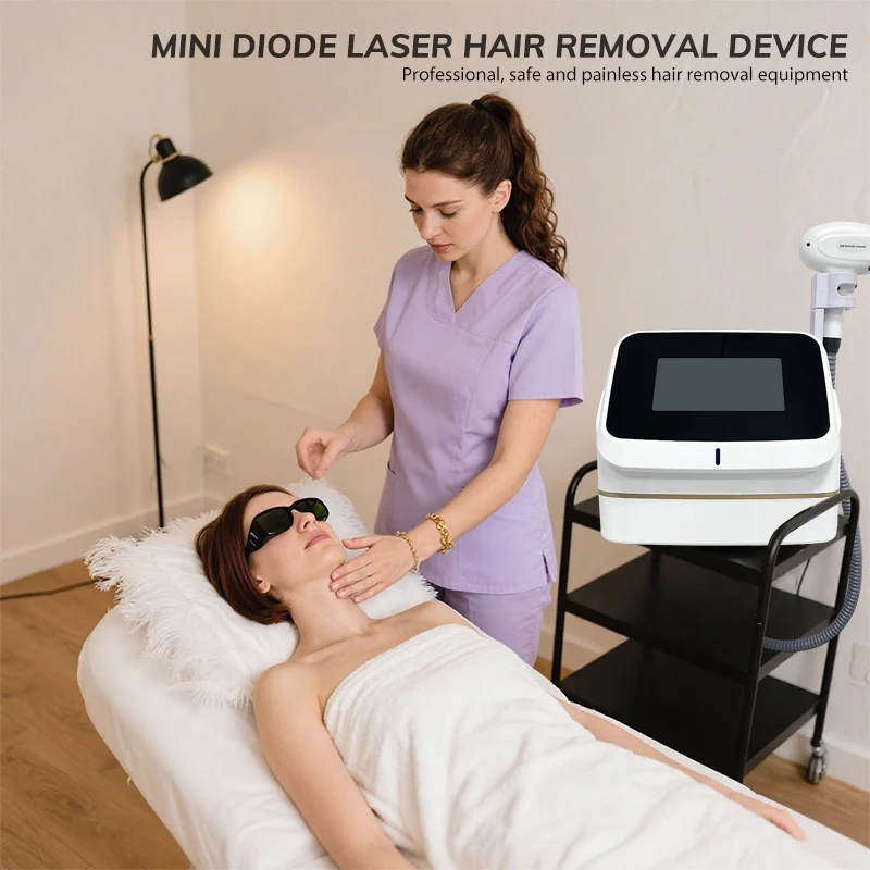Mini Depiladora Láser de Diodo - Industrial Laser Hair Removal Machine reseña y precio