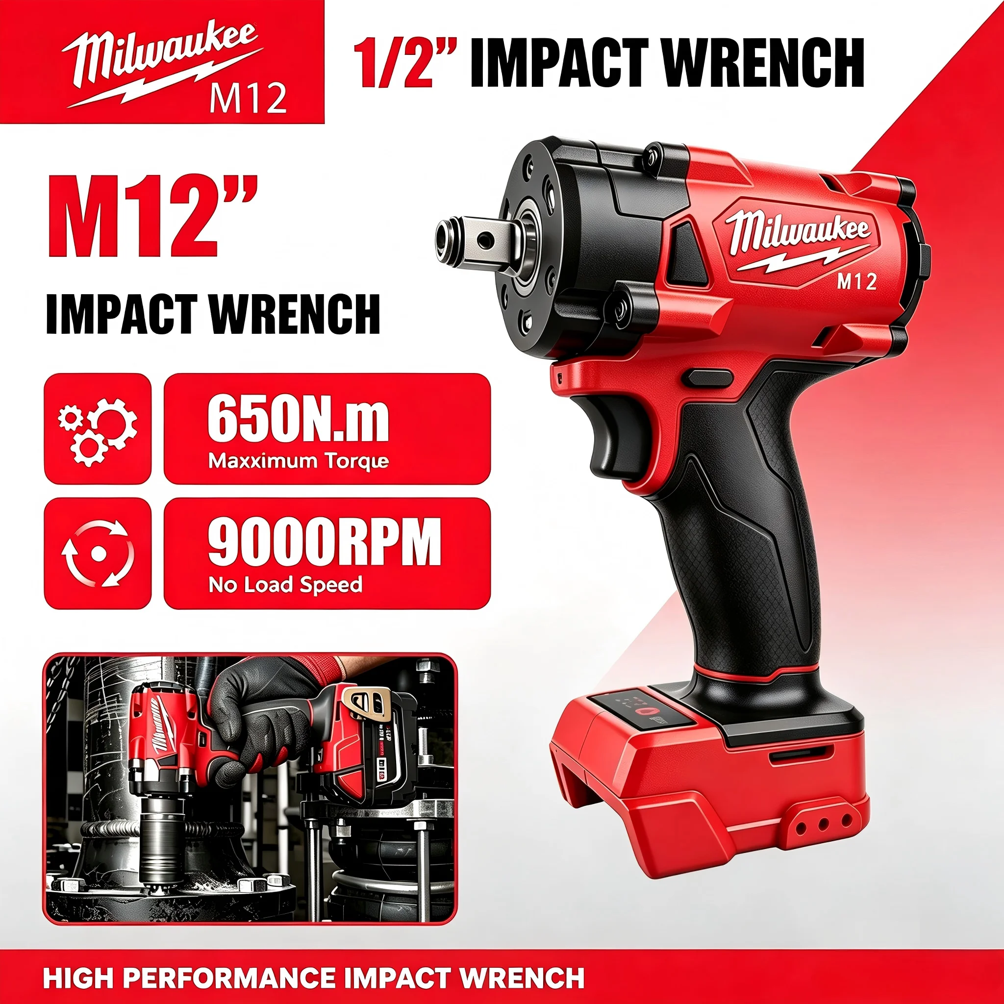 Llave de impacto inalámbrica s - Milwaukee Drill M18 Fuel reseña y precio