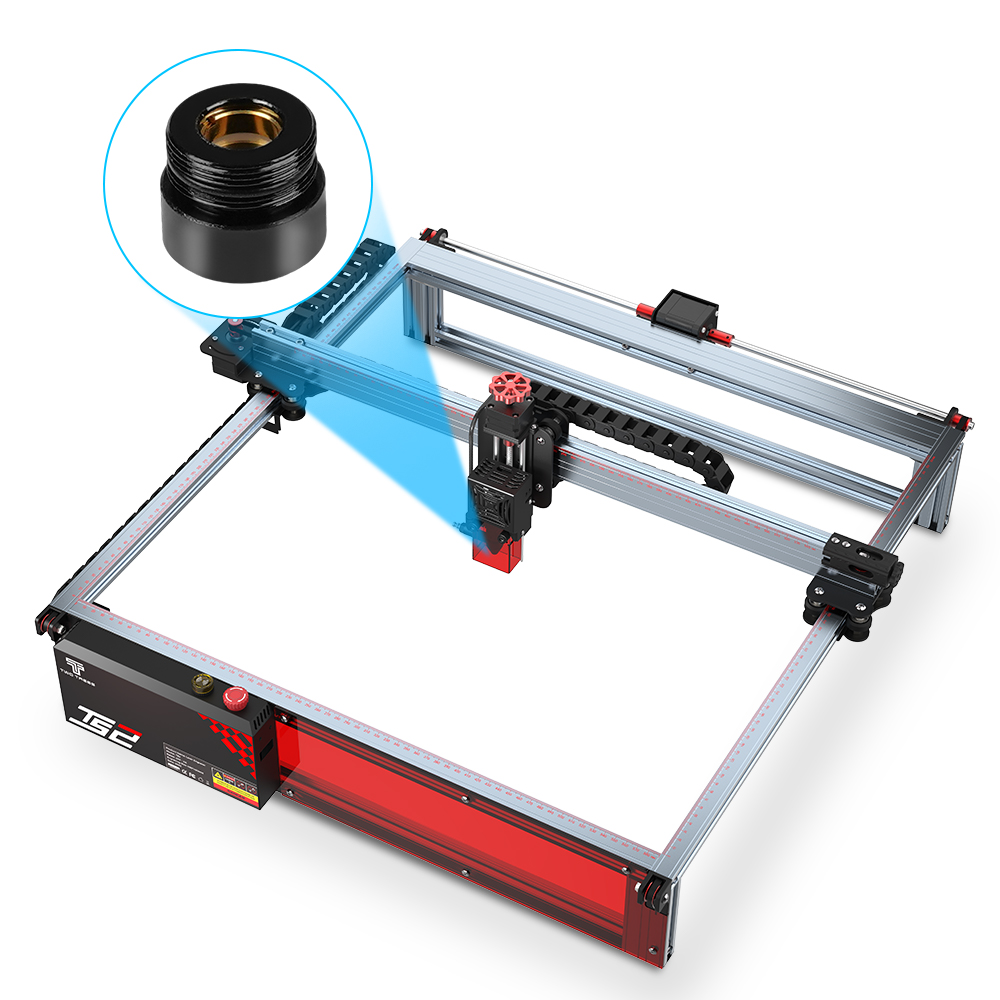 Twotrees lentes de máquina de  - Industrial Laser Cutting Machine reseña y precio