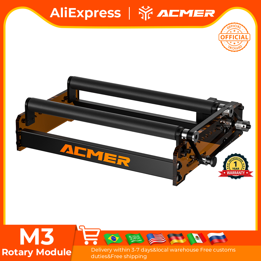 Rodillo giratorio láser ACMER  - Industrial Laser Cutting Machine reseña y precio