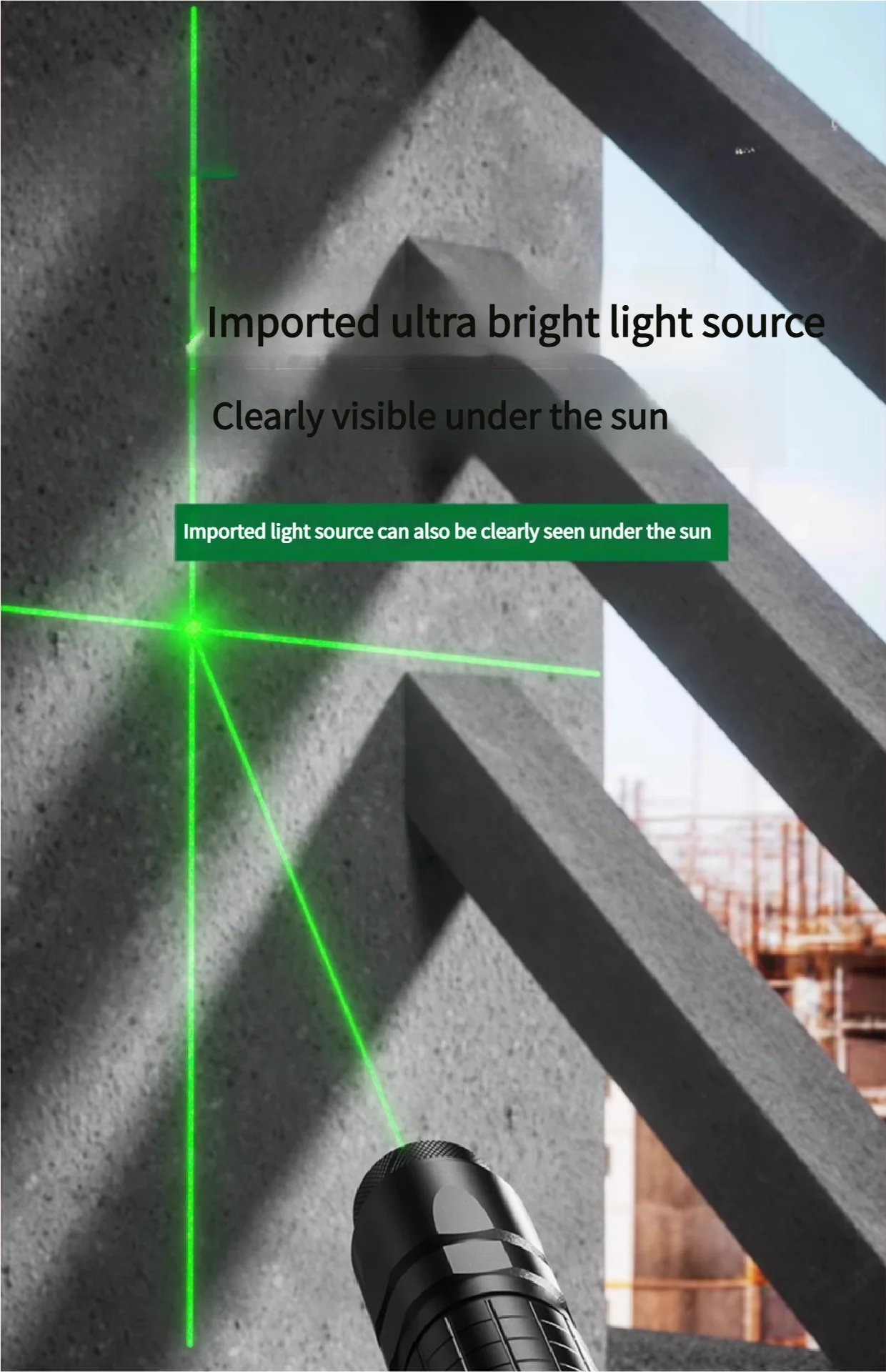 Herramienta láser autonivelant - Industrial Laser Pointer reseña y precio