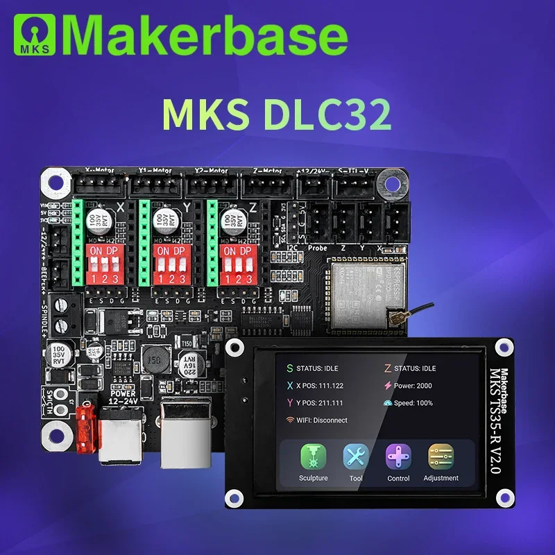 Controlador Makerbase MKS DLC3 - Industrial Laser Cutting Machine reseña y precio