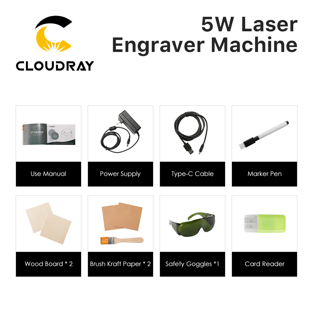 Grabador Láser Cloudray BM1, I - Industrial Laser Cutting Machine reseña y precio