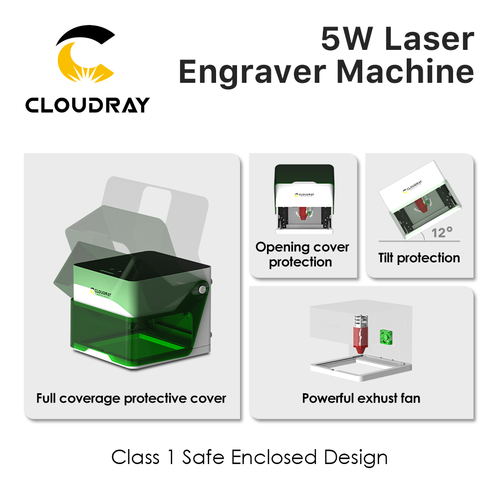 Grabador Láser Cloudray BM1, I - Industrial Laser Cutting Machine reseña y precio