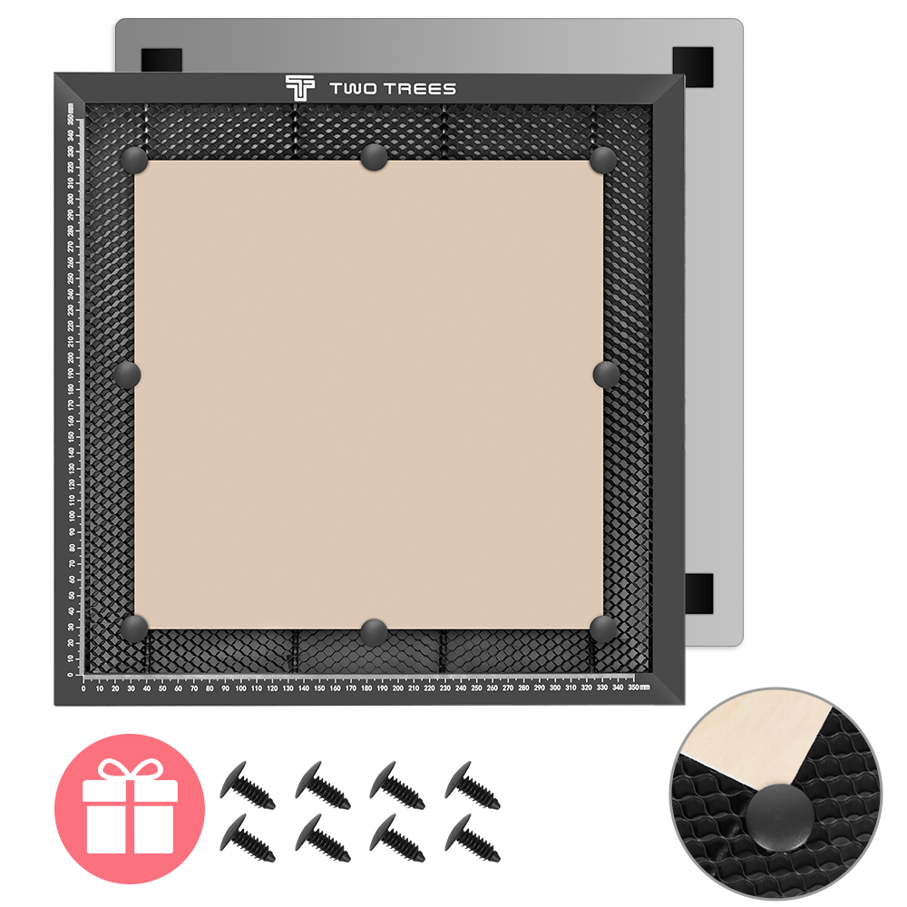 Mesa de trabajo tipo panal de  - Industrial Laser Cutting Machine reseña y precio