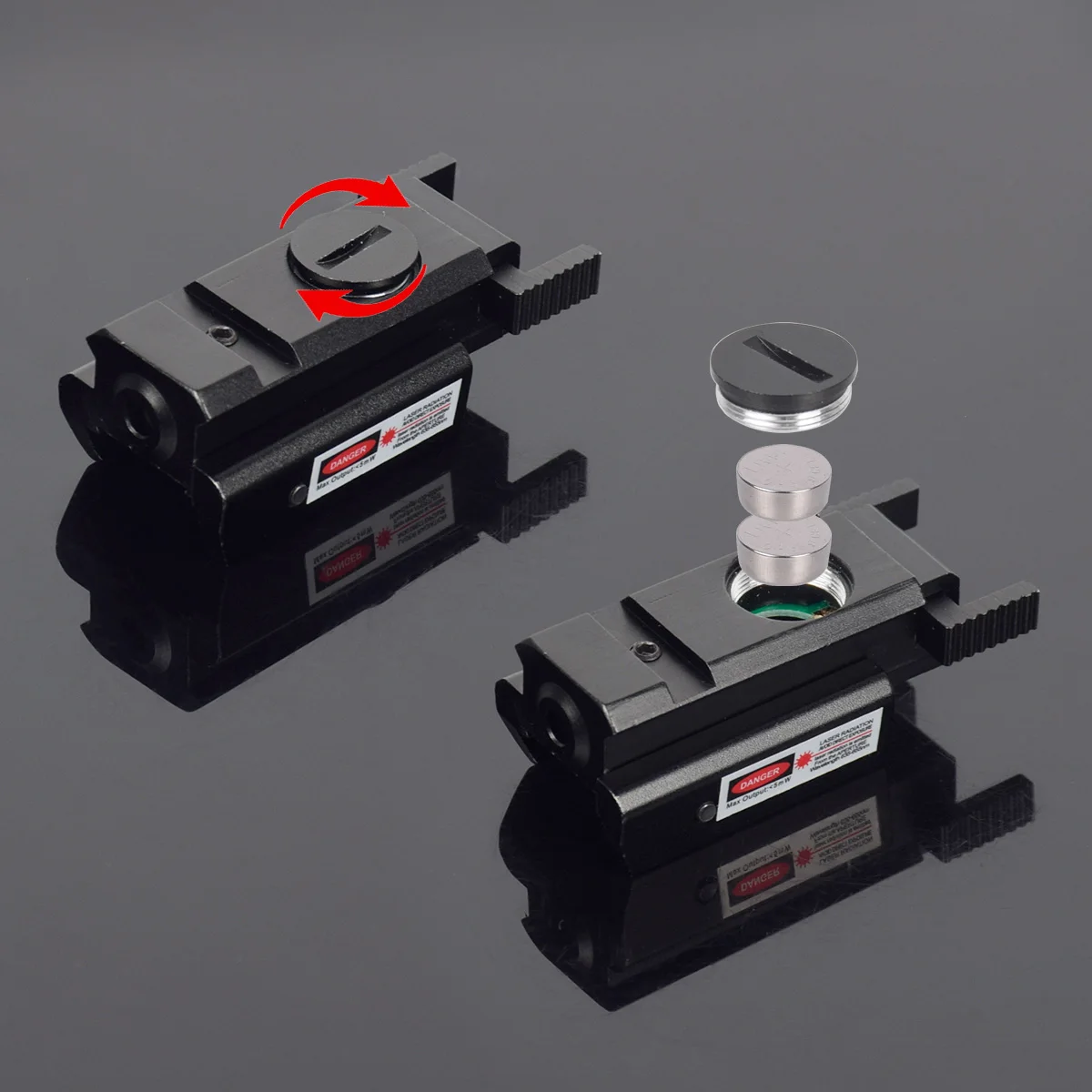 Mira láser táctica de punto ro - Industrial Laser Pointer reseña y precio